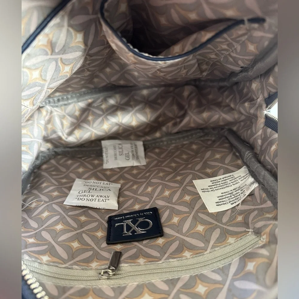 CXL by Christian Lacroix Marley PU Denim Backpack – Indigo Denim